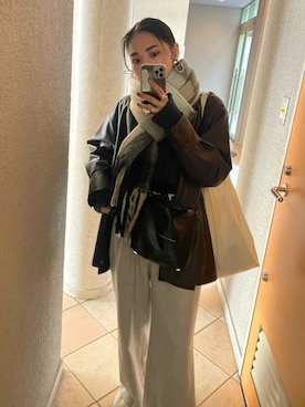 ryoさん（レディース・160cm）の冬コーディネート