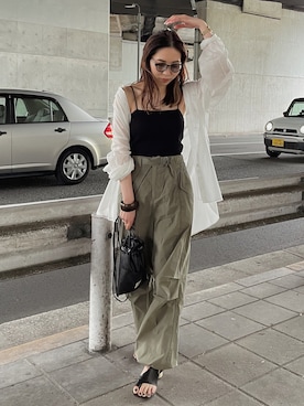 ryoさん（レディース・160cm）の春コーディネート