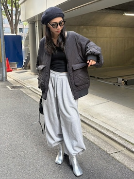 「MM6 Maison Margiela（ｴﾑｴﾑｼｯｸｽ ﾒｿﾞﾝ ﾏﾙｼﾞｪﾗ）のアイテム」を使った、ryoさん（レディース・160cm）の夏コーディネート