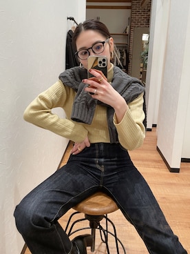 ryoさん（レディース・160cm）の冬コーディネート