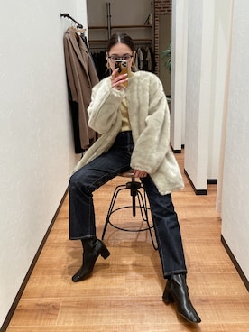 ryoさん（レディース・160cm）の冬コーディネート