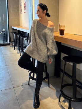 「Ungrid（アングリッド）のアイテム」を使った、ryoさん（レディース・160cm）の秋コーディネート
