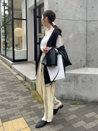 ryo｜MM6 Maison Margielaのショルダーバッグを使ったコーディネート 