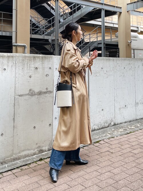 Ryo Ungridのトレンチコートを使ったコーディネート Wear