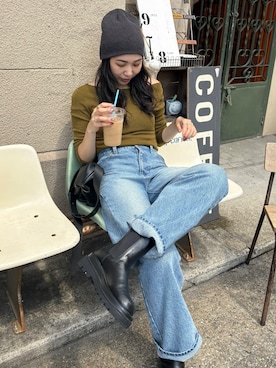 「アイテム（ネックレス）」を使った、ryoさん（レディース・160cm）の夏コーディネート