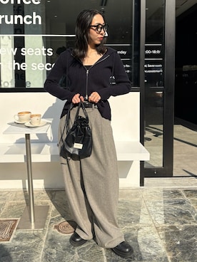 「タックイン」｜ryoさん（レディース・160cm）の秋コーディネート