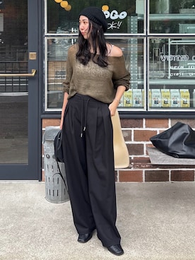 「MM6 Maison Margiela（ｴﾑｴﾑｼｯｸｽ ﾒｿﾞﾝ ﾏﾙｼﾞｪﾗ）のアイテム（ショルダーバッグ）」を使った、ryoさん（レディース・160cm）の夏コーディネート