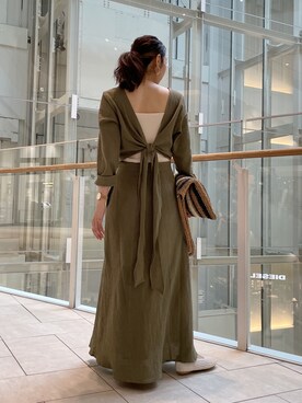 ryoさん（レディース・160cm）の春コーディネート