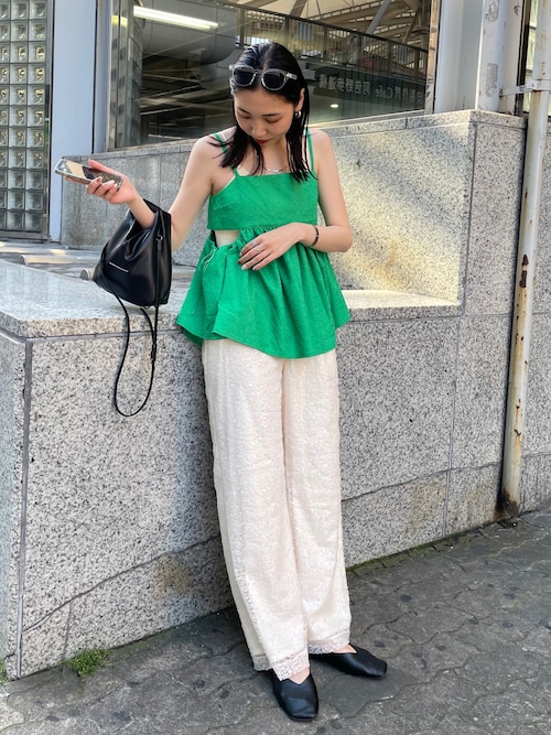 ryo｜MM6 Maison Margielaのショルダーバッグを使ったコーディネート