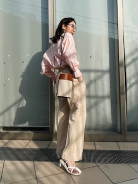 ryoさん（レディース・160cm）の春コーディネート