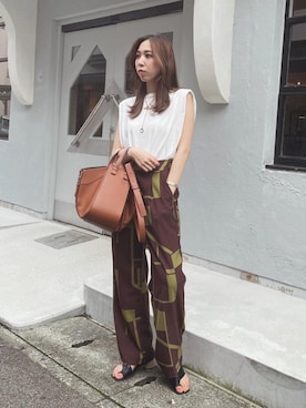 ryoさん（レディース・160cm）の夏コーディネート