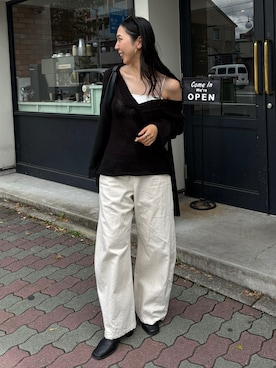 「Ungrid（アングリッド）のアイテム」を使った、ryoさん（レディース・160cm）の夏コーディネート