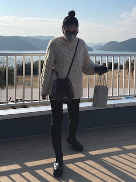 ryoさん（レディース・160cm）の冬コーディネート