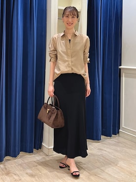 「アイテム（ピアス（両耳用））」を使った、nol ikeoさん（レディース・160cm）の夏コーディネート