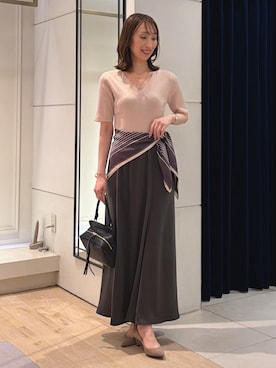 「LORISTELLA（ロリステッラ）のアイテム」を使った、nol ikeoさん（レディース・160cm）の夏コーディネート