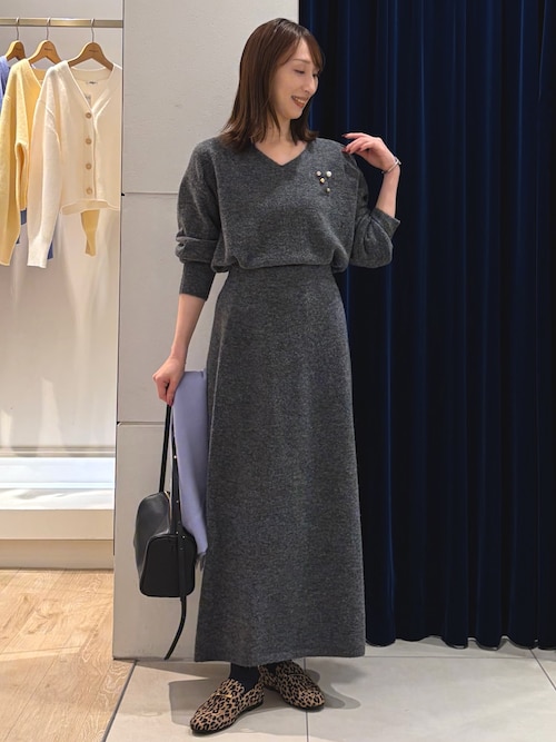 手洗い可能》アルパカ混ロングスカート（スカート）｜NOLLEY'S Sophi