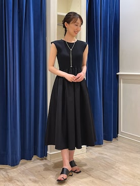 「ドッキングワンピ」｜「アイテム（アクセサリー）」を使った、nol ikeoさん（レディース・160cm）の春コーディネート