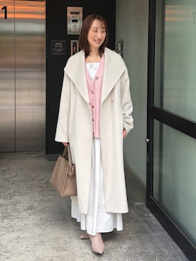 「アイテム（タンクトップ）」を使った、nol ikeoさん（レディース・160cm）の秋コーディネート