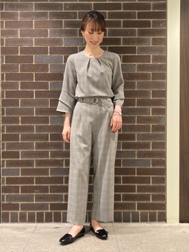 「STATUS（ステイタス）のアイテム」を使った、nol ikeoさん（レディース・160cm）の秋コーディネート