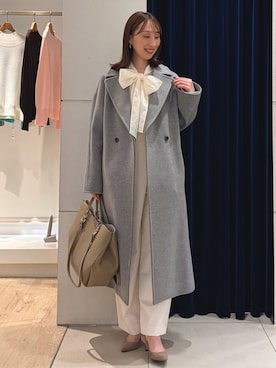 「アイテム（キャミソール）」を使った、nol ikeoさん（レディース・160cm）の秋コーディネート