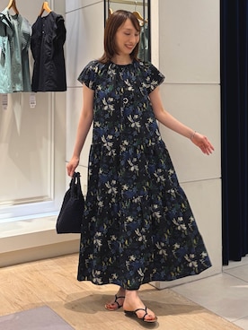 「NOLLEY’S（ノーリーズ）のアイテム（アクセサリー）」を使った、nol ikeoさん（レディース・160cm）の夏コーディネート