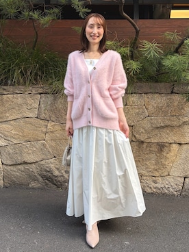 「アイテム（タンクトップ）」を使った、nol ikeoさん（レディース・160cm）の秋コーディネート