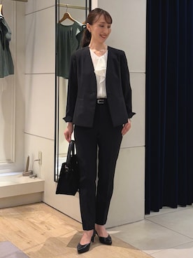 「grace grace （グラスグラス）のアイテム」を使った、nol ikeoさん（レディース・160cm）の夏コーディネート