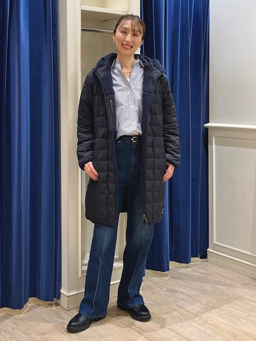 新品ギャラルダガランテTAIONコラボ リバーシブルボアダウンブルゾン ブラック ≪TAIONコラボ≫リバーシブルボアダウンブルゾン | human