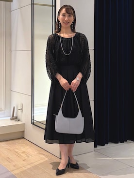 「grace grace （グラスグラス）のアイテム」を使った、nol ikeoさん（レディース・160cm）の夏コーディネート