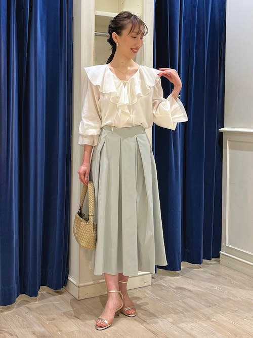 セール】タフタタックフレアスカート（スカート）｜NOLLEY'S Sophi