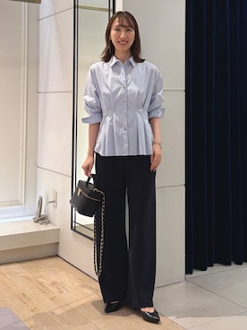「オフィスカジュアル」｜nol ikeoさん（レディース・160cm）の秋コーディネート