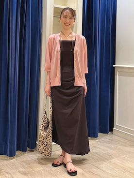 「アイテム（キャミソール）」を使った、nol ikeoさん（レディース・160cm）の夏コーディネート