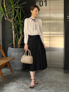 「ボストンバッグ」｜nol ikeoさん（レディース・160cm）の夏コーディネート