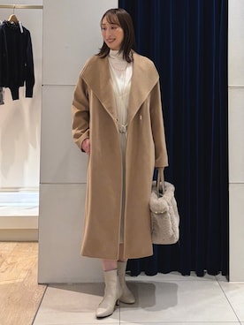 「アイテム（アクセサリー）」を使った、nol ikeoさん（レディース・160cm）の秋コーディネート