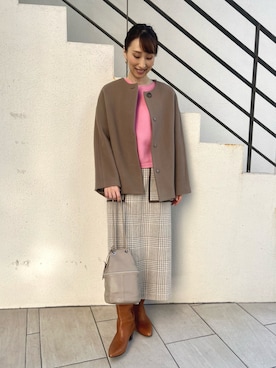 nol ikeoさん（レディース・160cm）の冬コーディネート