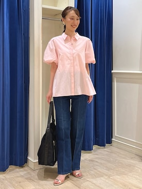 「アイテム（イヤリング）」を使った、nol ikeoさん（レディース・160cm）の夏コーディネート