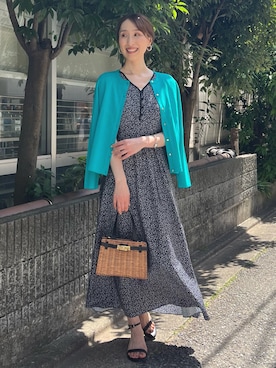 「NOLLEY’S（ノーリーズ）のアイテム（シューズ）」を使った、nol ikeoさん（レディース・160cm）の夏コーディネート