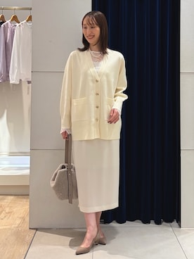 「アイテム（キャミソール）」を使った、nol ikeoさん（レディース・160cm）の秋コーディネート