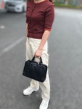 「ROSETTA PRAYER（ロゼッタプレア）のアイテム」を使った、bubuchanさん（レディース・158cm）の秋コーディネート