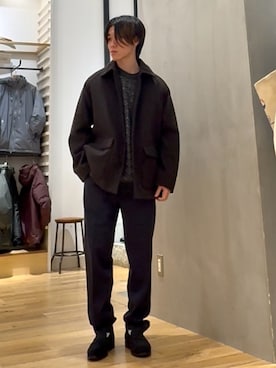 「アイテム（シューズ小物/雑貨）」を使った、スズキさん（メンズ・165cm）の秋コーディネート