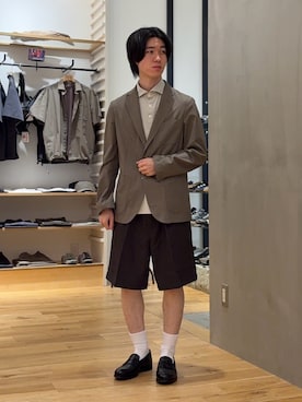 スズキさん（メンズ・165cm）の夏コーディネート