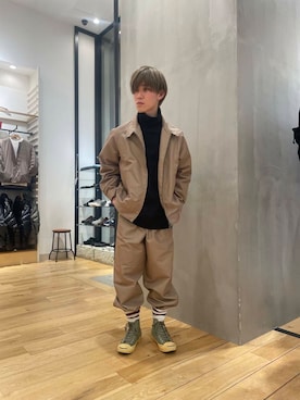 スズキさん（メンズ・165cm）の冬コーディネート