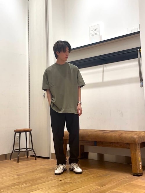TRストレッチテーパードトラウザー