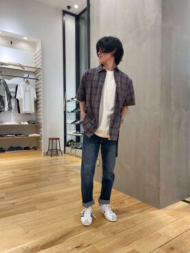 スズキさん(メンズ・165cm)の夏コーディネート