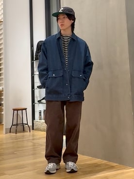 スズキさん（メンズ・165cm）の冬コーディネート