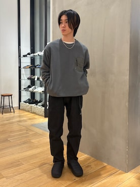 「アイテム（その他シューズ）」を使った、スズキさん（メンズ・165cm）の冬コーディネート