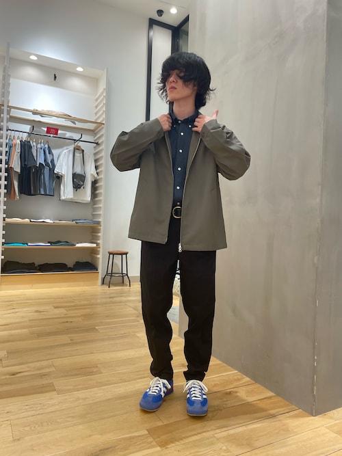 LIFE STYLE TAILOR　デニムボタンダウンシャツ