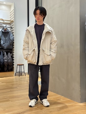 「FORK&SPOON」｜「アイテム（パンツ）」を使った、スズキさん（メンズ・165cm）の秋コーディネート