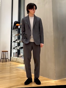 スズキさん(メンズ・165cm)の冬コーディネート