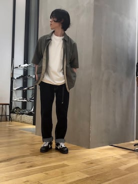 スズキさん（メンズ・165cm）の夏コーディネート